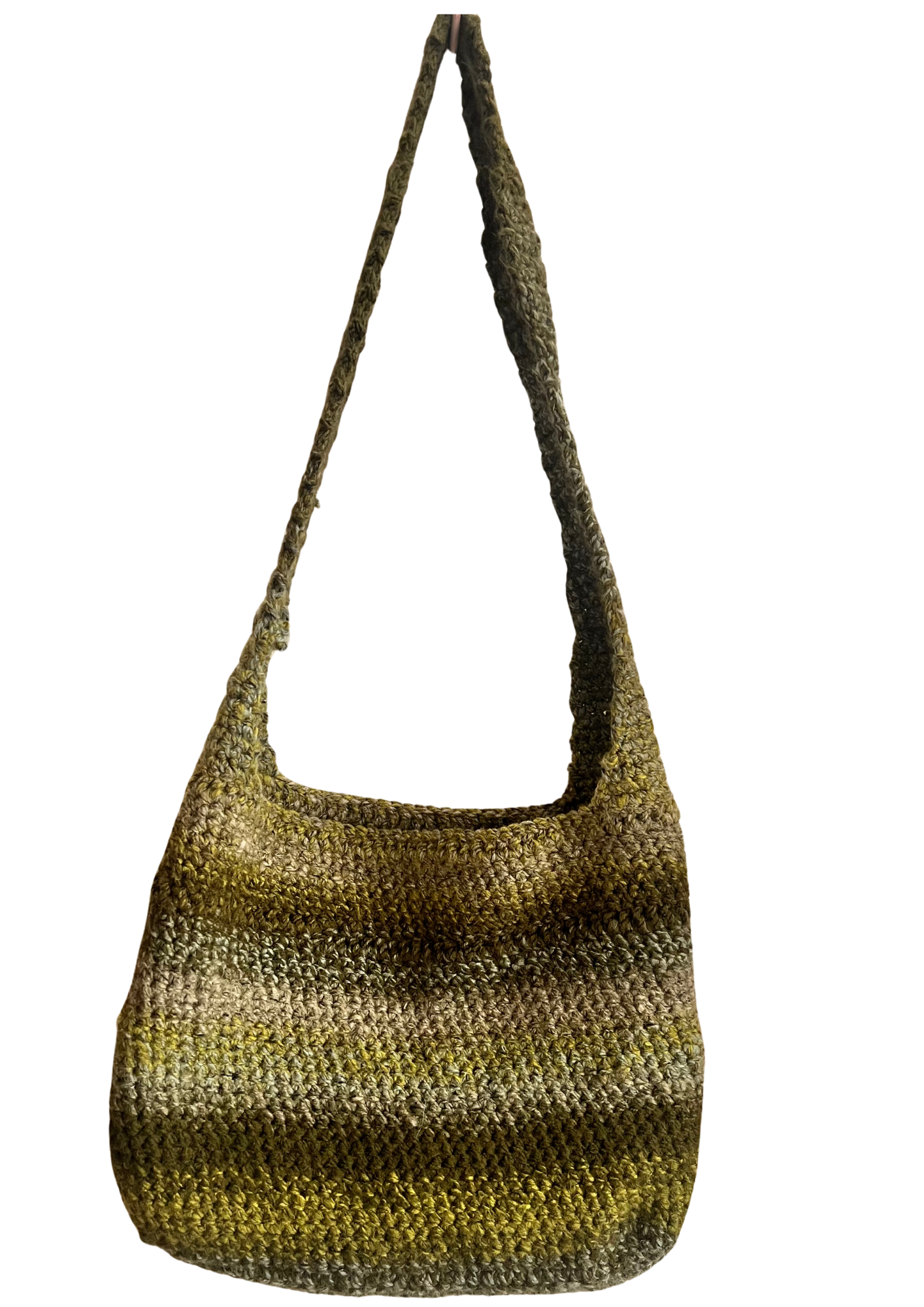 Fall Tote Bag- Green Hand Bag